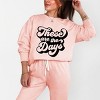 Simply Sage Market These Are The Days Retro Lightweight Garment Dyed Sweatshirt - 2 of 4