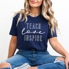 Simply Sage Market Women's Teach Love Inspire Short Sleeve Graphic Tee - 2 of 2