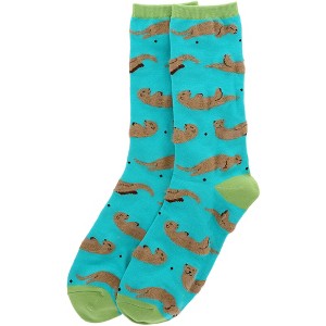 Pavilion Gift Company - Otters - Unisex Socks - Socks - 1 of 4