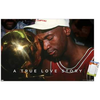 Trends International Michael Jordan - A True Love Story Unframed Wall Poster Prints