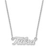 Black Bow Jewelry Sterling Silver Tulsa Golden Hurricanes NCAA Necklace 18 Inch - 2 of 4