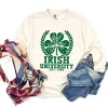 Simply Sage Market Women's Irish University Long Sleeve Garment Dyed Tee - 3 of 4