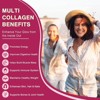 ZEBORA Multi Collagen Peptides Powder Packets with Hyaluronic Acid, Biotin, MCT - Hydrolyzed Collagen with 5 Billion Probiotics - 30 packets - 3 of 4
