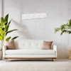 Hook Rack, Wall-Mounted Coat Rack, 4 Dual Metal Hooks, for Keys, Bags, Coats, in the Bedroom, Entryway, Living Room, White - 3 of 3