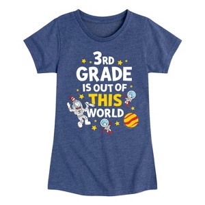 Girls' - Dr. Seuss -  Fitted Short Sleeve Graphic T-Shirt - 1 of 4