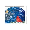 Briarwood Lane Winter Art Sign 8.25x10.25 Cardinals Appear For Winter Art Sign - 2 of 4