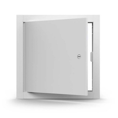 Acudor ED-2002 Series 20 x 20 Inch Galvanized Steel Universal Flush Mount Access Door for Installation in Drywall, Plaster, Tile, and More, White