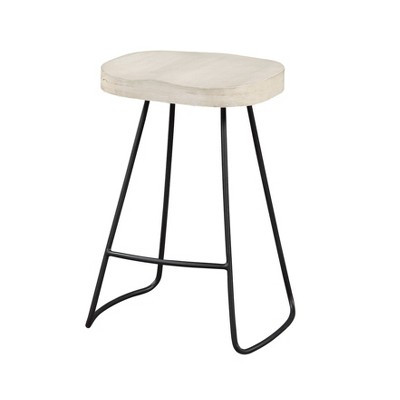 San Luis Swivel Stool Cream - Treasure Trove Accents