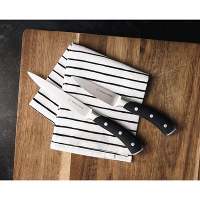 Dura Living® Elite Series 3-Piece Kitchen Knife Set in Black