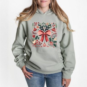 Simply Sage Market Women's Graphic Hoodie Coquette Holly Collage - 1 of 3