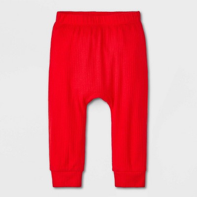 Red Baby Leggings