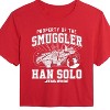 Women's - Star Wars - Property Of The Smuggler Han Solo Cropped Graphic T-Shirt - 2 of 4