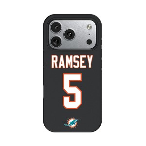 NFL Miami Dolphins Players Game Tactic Bump Cell Phone Case for Apple iPhone 17 Series - 1 of 4