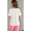 Women's Triple Heart Tee - Venti6 L - 2 of 4