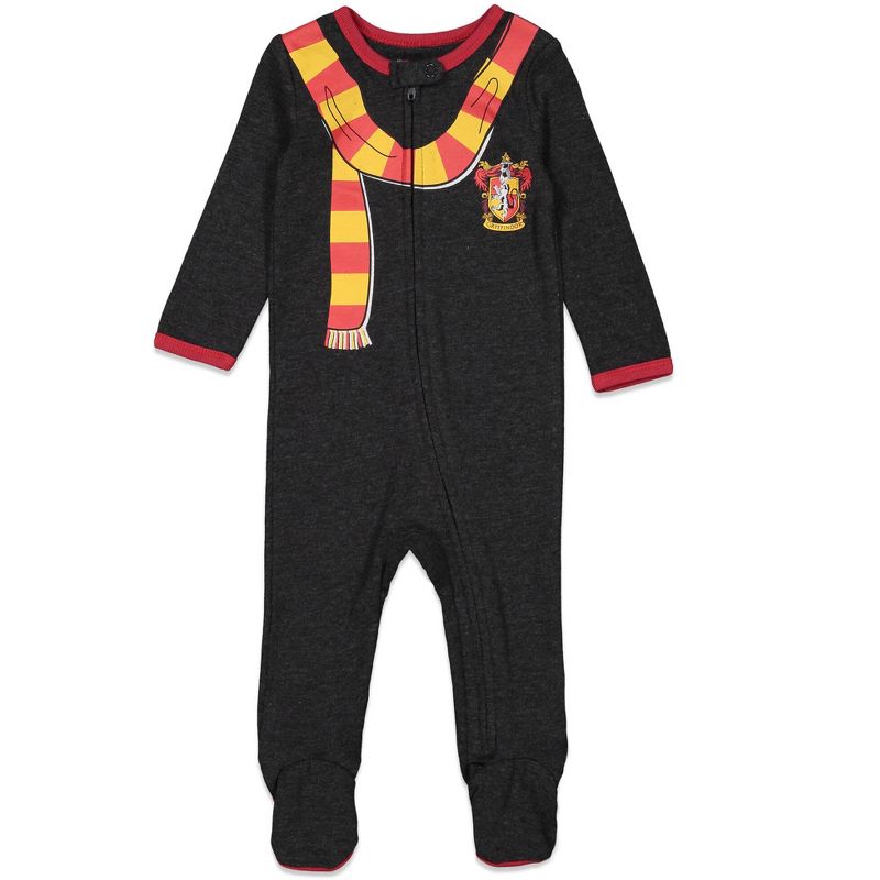Harry Potter Baby 2 Pack Zip Up Costume Sleep N' Play Coveralls Newborn to Infant, 3 of 10
