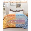 Heated Blanket Electric Blanke Soft SHER PA with 4 Heating Levels & Auto Off, Overheat Protection, Machine Washable, ETL Certification - 3 of 4