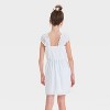 Girls' Cap Sleeve Mini Dress - art class™ - 2 of 3