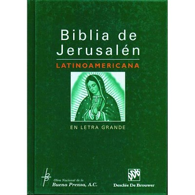 Biblia de Jerusalen Latinoamericana en Letra Grande-OS - Large Print (Hardcover)