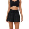 Clotth 2-In-1 High Waisted Athletic Shorts For Women – Gym, Yoga, Running, Golf ,Tennis With Pockets Comfy Flowery Skort For Lounge, Beach - 4 of 4