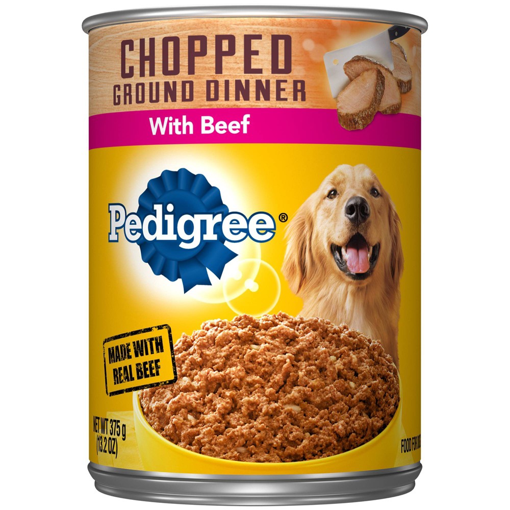 UPC 023100108414 product image for Pedigree Chopped Beef Meaty Ground Dinner Wet Dog Food - 13.2oz | upcitemdb.com