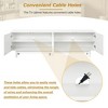 CAVINAS TV Stand Minimalist Entertainment Center Media Console with Adjustable Shelves for TVs Up to 78" for Living Room - 3 of 4