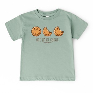 The Juniper Shop SmileyWorld One Smart Cookie Toddler Short Sleeve Tee - 1 of 4