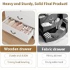 Farmhouse 5 Dresser for Bedroom, 45.2" Tall Dresser, Vertical Drawer with Storage Freestanding, Wooden Closet Storage Chest for Bedroom - 3 of 4