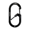 Nite Ize G-Series Dual Chamber Carabiner, Size 4, Stainless, 4-Pack - Key Organizer for Water Bottles & Keys - 3 of 4