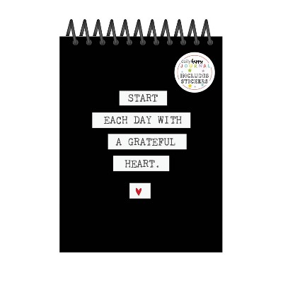 Lined Journal Happy Tracker Grateful - fitlosophy