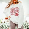 S.W.Smiley Creativity Is The Cure - Women's Lightweight Garment Dyed Sweatshirt - 3 of 4