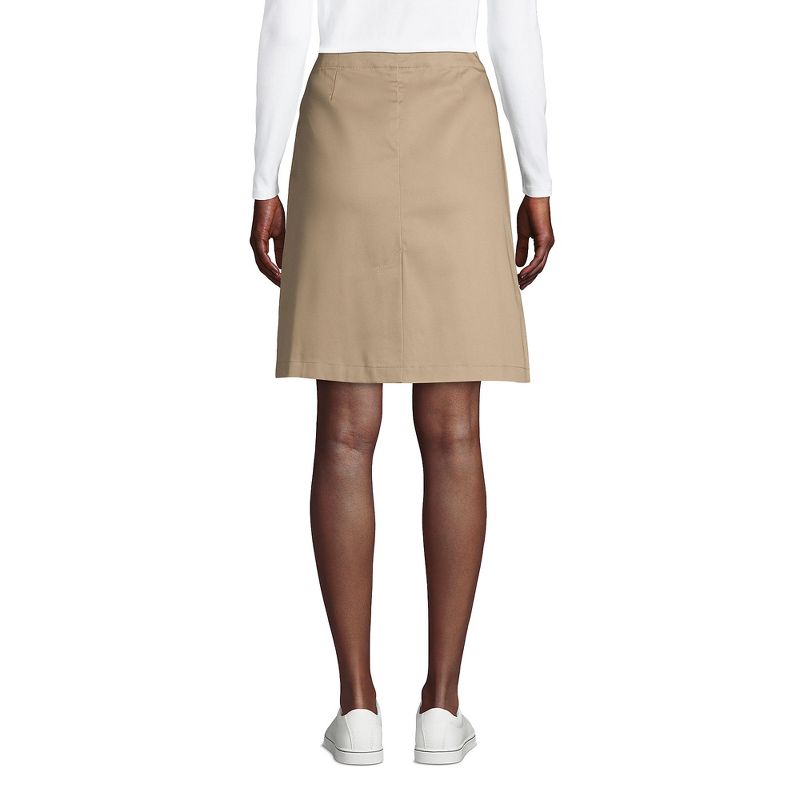 School Uniform Young Women's Blend Chino Skort Above Knee, 2 of 5