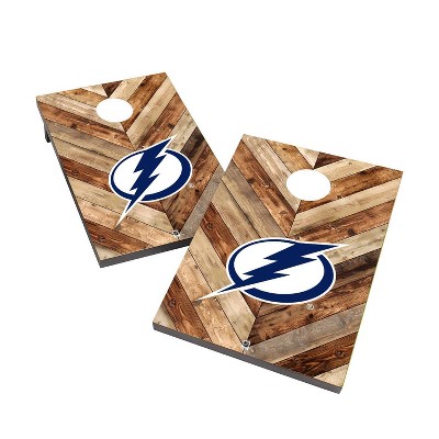 NHL Tampa Bay Lightning 2'x3' Cornhole Bag Toss Game Set