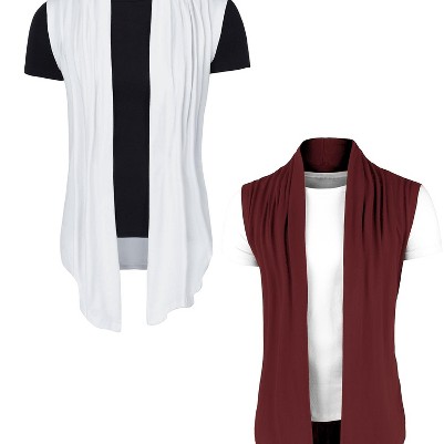 burgundy/white