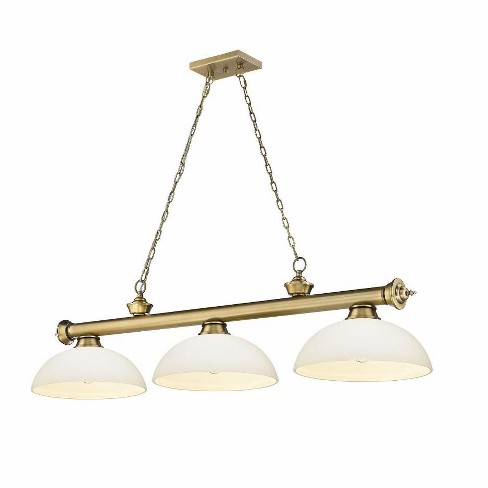 Z-Lite Cordon 3 - Light Chandelier in  Rubbed Brass - image 1 of 2