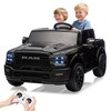 Licensed Dodge 2 Seater Electric Car for Kids Boys Girls,  24v Ride on Truck w/Parent Control, Car Toys w/Bluetooth, Spacious Truck Bed, Funny Gifts - 2 of 4