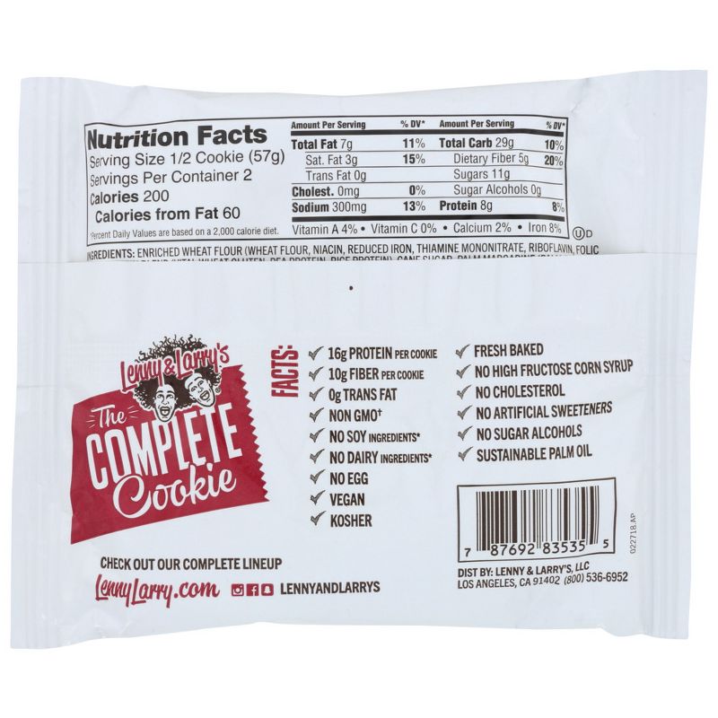 Lenny & Larry's The Complete Cookie Snickerdoodle - 12 bars, 4 oz, 3 of 5