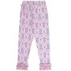 RuffleButts Girls Ruffle Leggings - 2 of 2