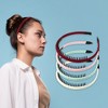 Unique Bargains Women's Non-Slip Teeth Comb Headbands Multicolored 4Pcs - 2 of 4