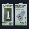 Reiko 2 Ports USB C Car Charger Super Fast Charging PD 36W+QC3.0 per port - 3 of 4