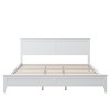 King/Queen/Full Size Platform Bed, Modern Wood Bed Frame -HABITRIO - 4 of 4