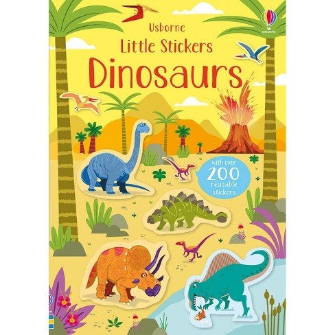 Usborne Little Stickers Dinosaurs Paperback Book, Ages 3+, 24 Pages - image 1 of 1