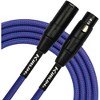 Kirlin XLR Male To XLR Female Microphone Cable - Royal Blue Woven Jacket - 2 of 3