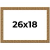 PosterPalooza | Sculpted Black Picture Frame - UV Acrylic, Backing Board, Hanging Hardware Included - 2 of 4