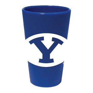 NCAA BYU Cougars Silicone Pint Glass - 16oz - 1 of 2