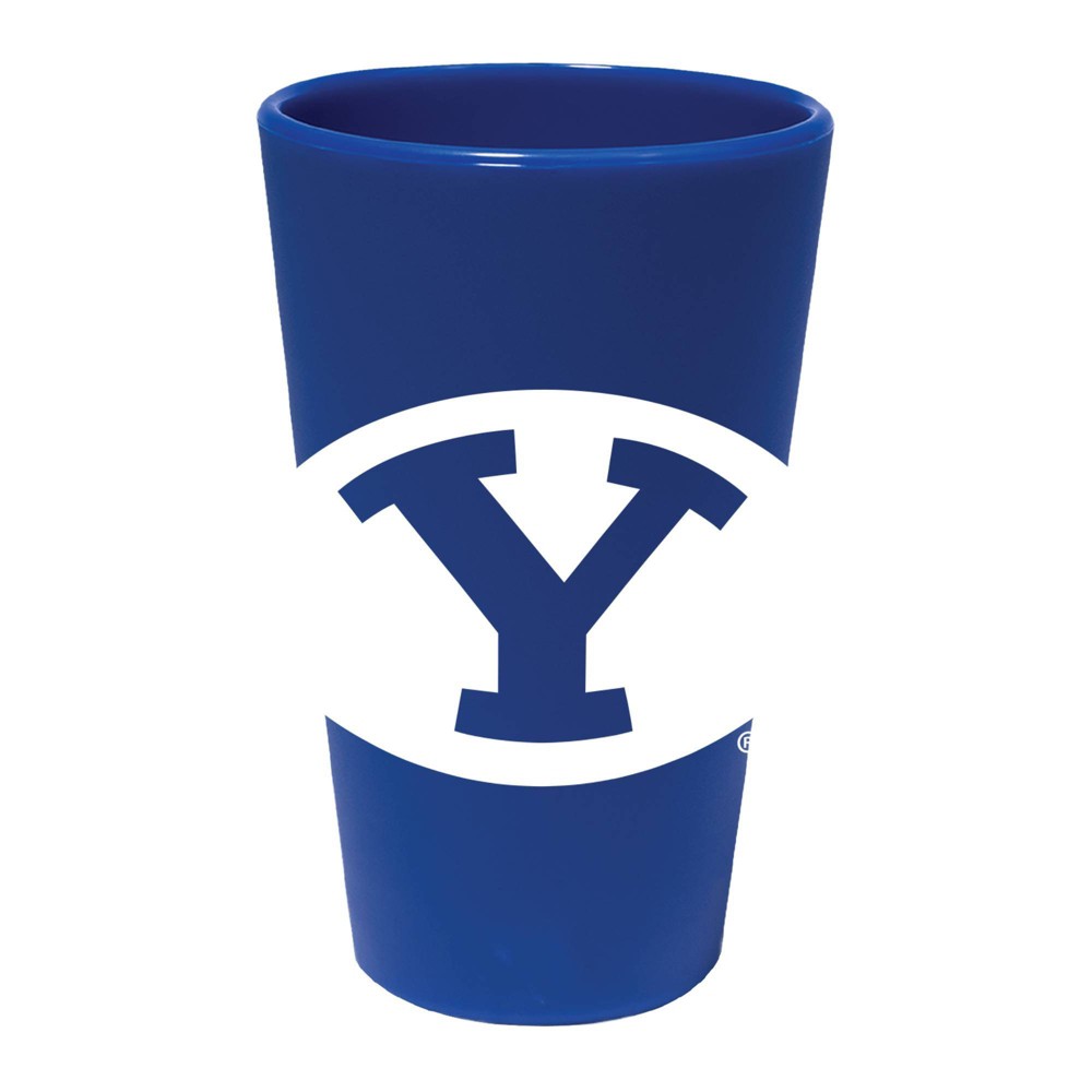 NCAA BYU Cougars Silicone Pint Glass - 16oz