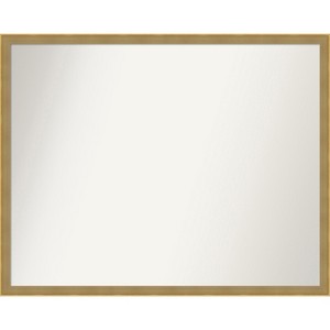 Amanti Art Incline Non-Beveled Wood Framed Bathroom Vanity Wall Mirror - 1 of 4