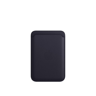 美品　iPhone Leather Wallet MagSafe ブラック Apple iPhone Leather Wallet with MagSafe : Target