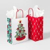 5ct Tinsel Tidings Cub Christmas Gift Bags- Wondershop™ - 2 of 4