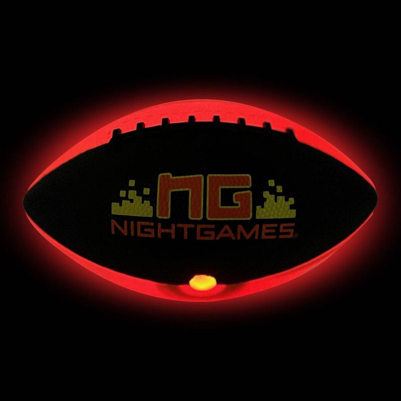 Night Games LED Light Up Junior Size Football, 3 of 8