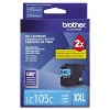 Brother LC105C Innobella Super High-Yield Ink Cyan - 2 of 4